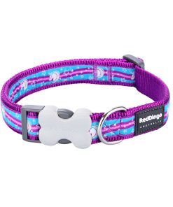 Dog Collar Unicorn Purple